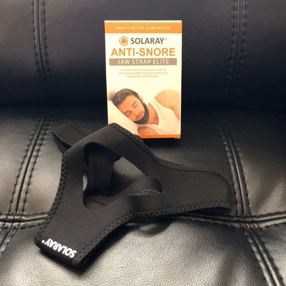 NEW! Anti-Snoring Chin Strap. Sleep Solution Support